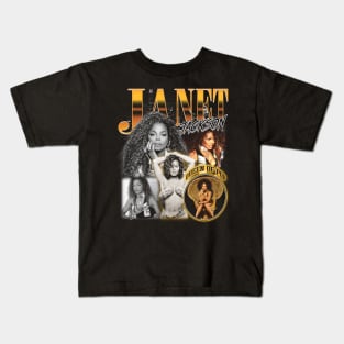 Janet Jackson Vintage Tour Concert Kids T-Shirt